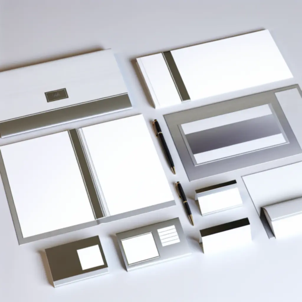 Luksusowa identyfikacja wizualna marki premium z elegancką typografią i złotymi akcentami