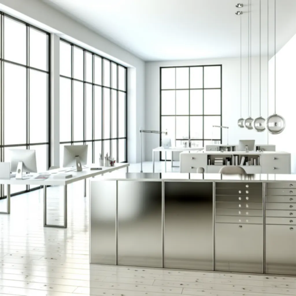 Elegancka prezentacja projektu identyfikacji wizualnej w neutralnej, minimalistycznej estetyce