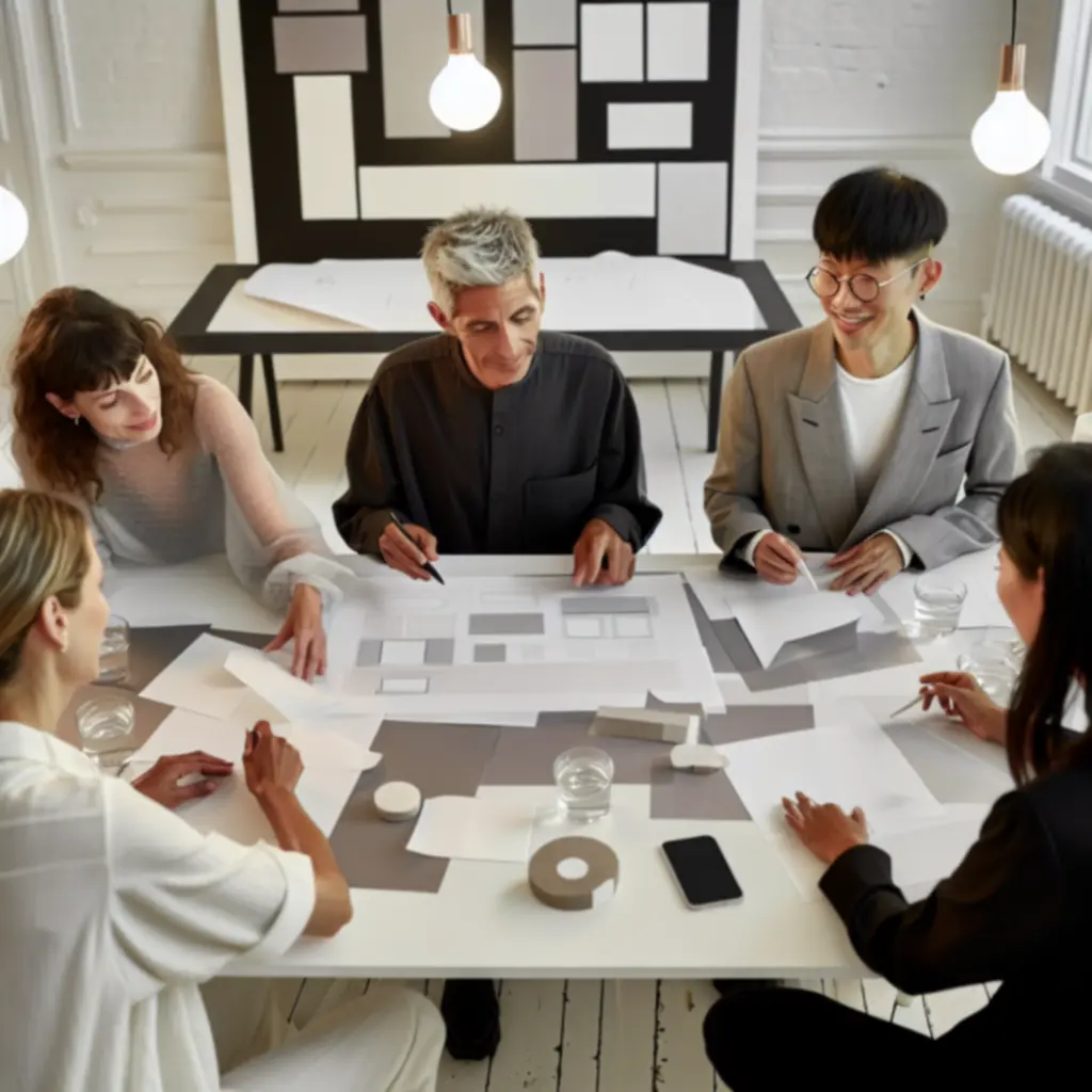 Zespół kreatywny ProjektBrand podczas warsztatu strategicznego